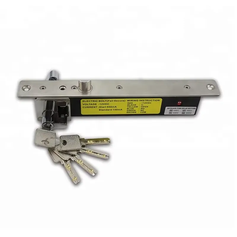 Home Security Lock System - 12V 전기 래치 도어 잠금장치, 첨단