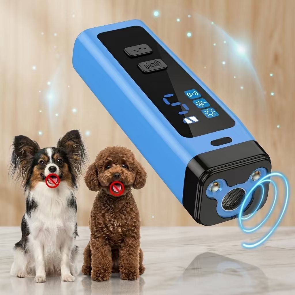 Barking Dog Alarm - 디지털 디스플레이 초음파 개 짖음 방지기,