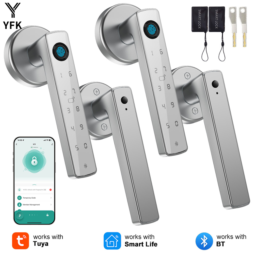 Home Security Options - YFK 투야 지문 도어락 스마트 홈