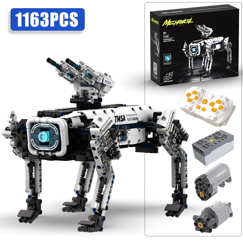 Home Security Robot Dog - 기술 STEM 프로그래밍 로봇 전투견 빌딩