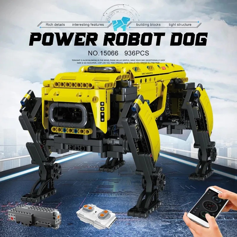 몰드 킹 15066/15075 테크니컬 로봇 장난감 모 - Home Security Robot Dog 리뷰 및 가격