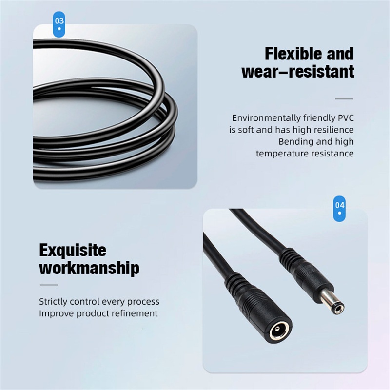 5.5x2.1mm 1 여성 2 4 8 남성 DC 전원  - Home Security Tech 리뷰 및 가격