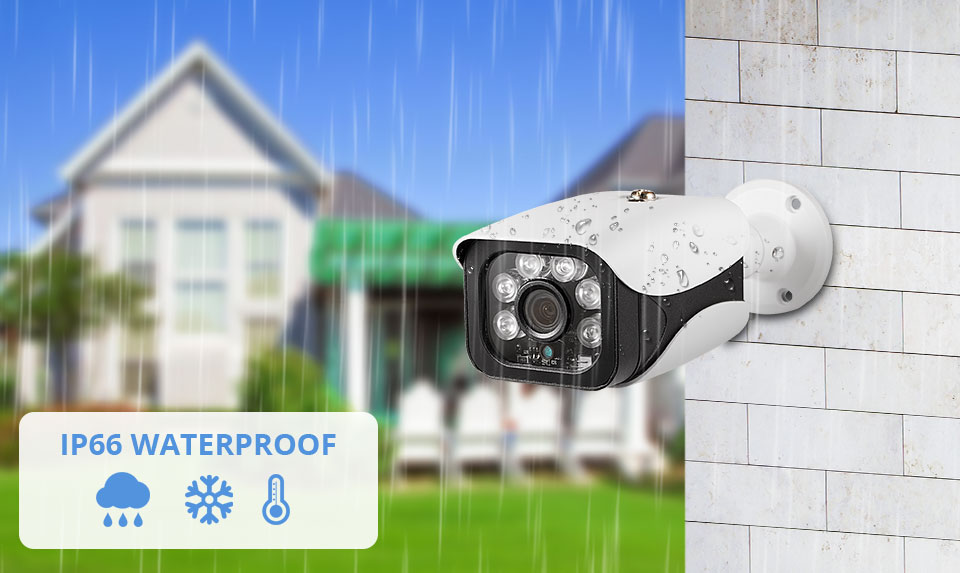 8MP 보안 카메라 시스템 4K POE NVR 야외 비 - Home Security Video Systems 리뷰 및 가격
