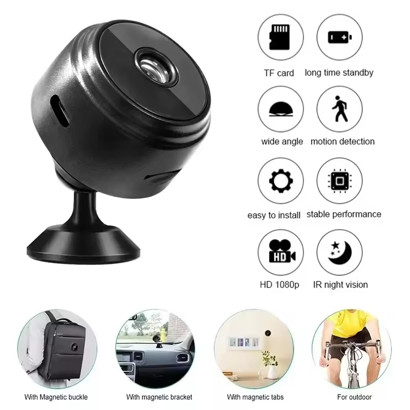 A9 미니 WiFi HD 1080P 보안 카메라 무선  - Home Security Tech 리뷰 및 가격