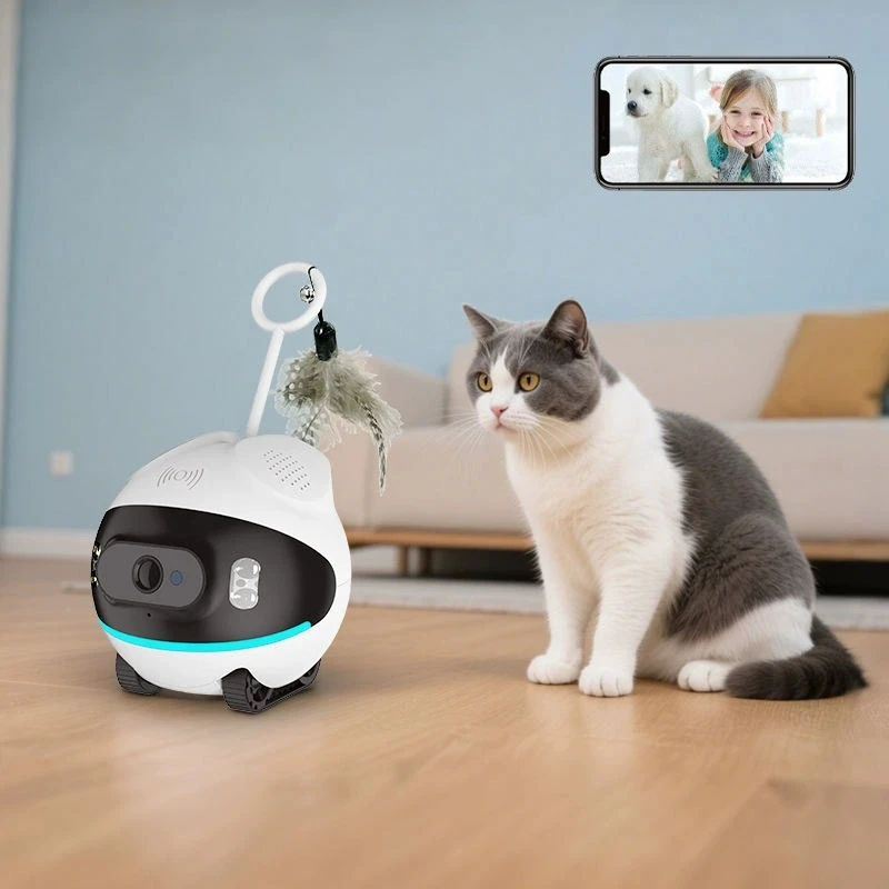 2MP 1080P Ubox APP 스마트 애완동물 보호 - Home Security Robot Dog 리뷰 및 가격