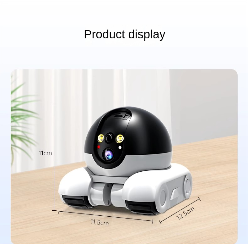 스마트 듀얼 렌즈 IP 돔 로봇 카메라 풀컬러 AI 휴 - Home Security Robot Dog 리뷰 및 가격