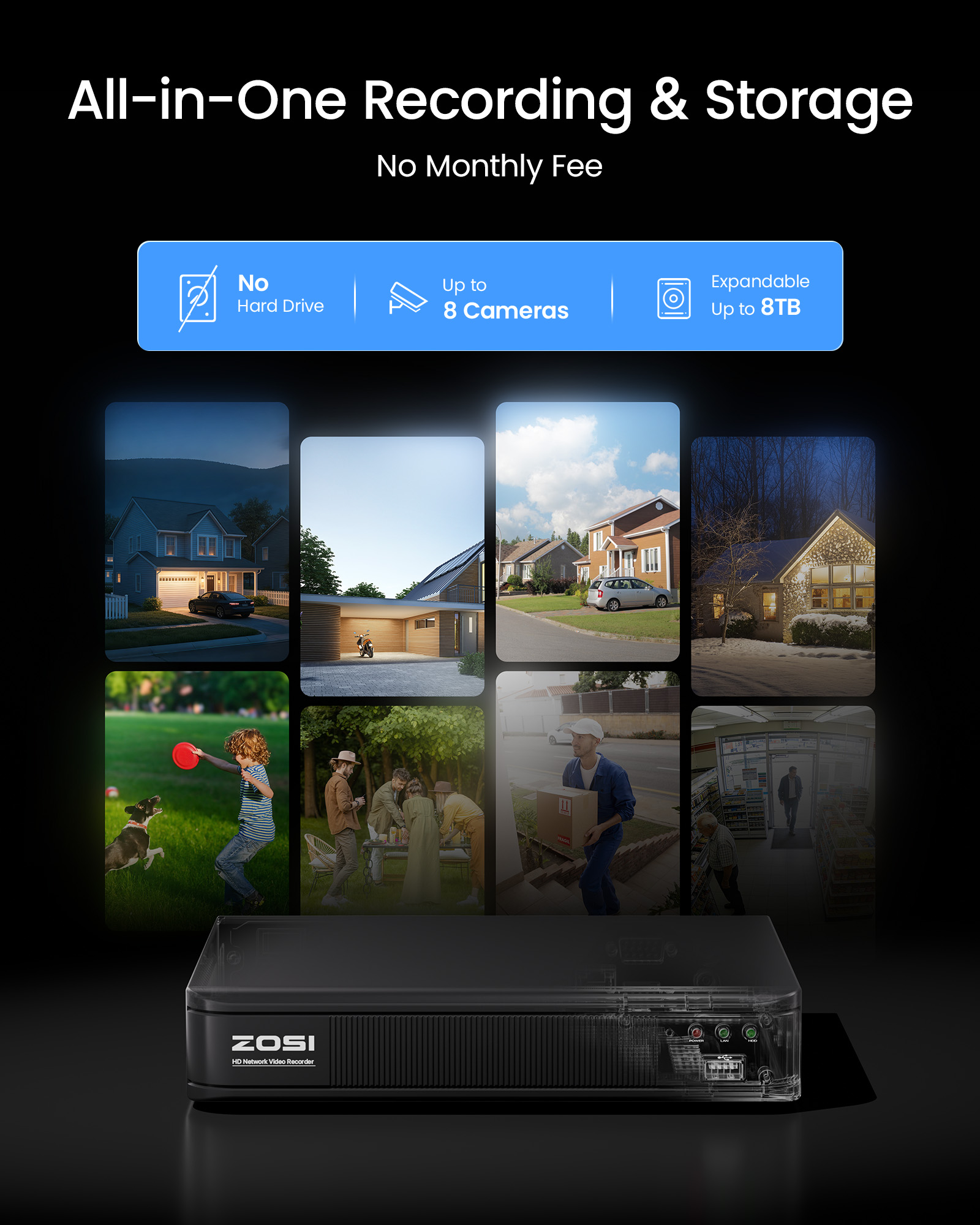 ZOSI 3K Lite 유선 CCTV 보안 카메라 시스 - Home Security Tech 리뷰 및 가격