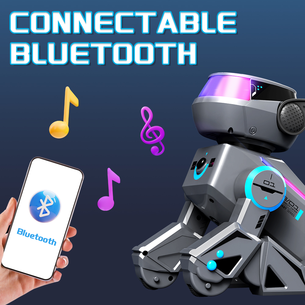 스마트 로봇 개 장난감 블루투스 음악 춤 장난 귀여운  - Home Security Robot Dog 리뷰 및 가격