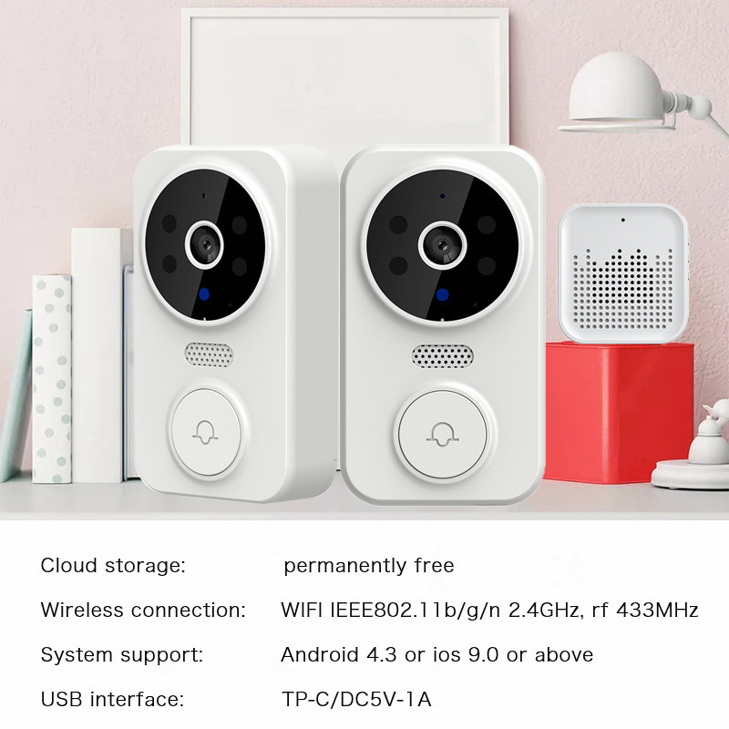 투야 와이파이 도어벨 스마트 홈 무선 전화 도어벨 카메 - Home Security Wireless Camera 리뷰 및 가격