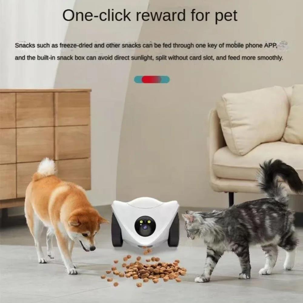 반려동물 로봇 카메라 2MP HD 와이파이 카메라 동작 - Home Security Robot Dog 리뷰 및 가격