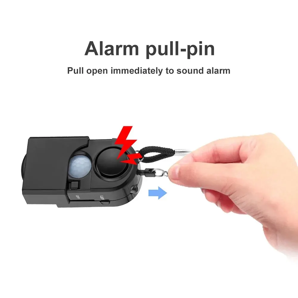 휴대용 미니 동작 감지기 알람 120DB 사이렌 SOS - Home Security Siren 리뷰 및 가격