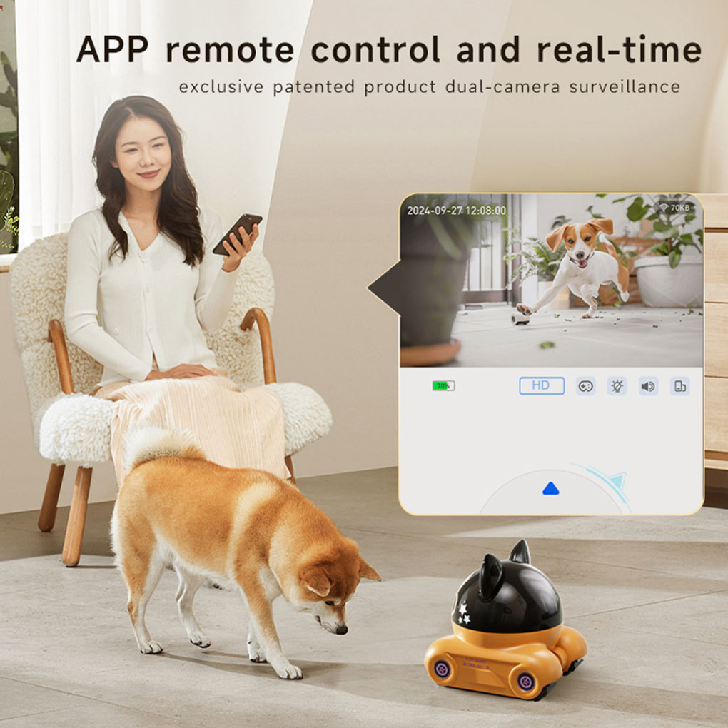 300w HD 렌즈 로봇 카메라 앱 원격 제어 로봇 강 - Home Security Robot Dog 리뷰 및 가격