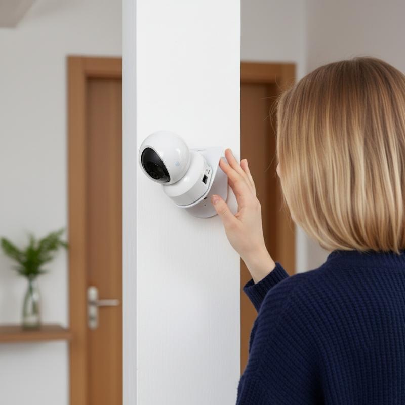 벽걸이형 L자형 PTZ 카메라 브래킷(접착식 베이스 포 - Home Security Tech 리뷰 및 가격