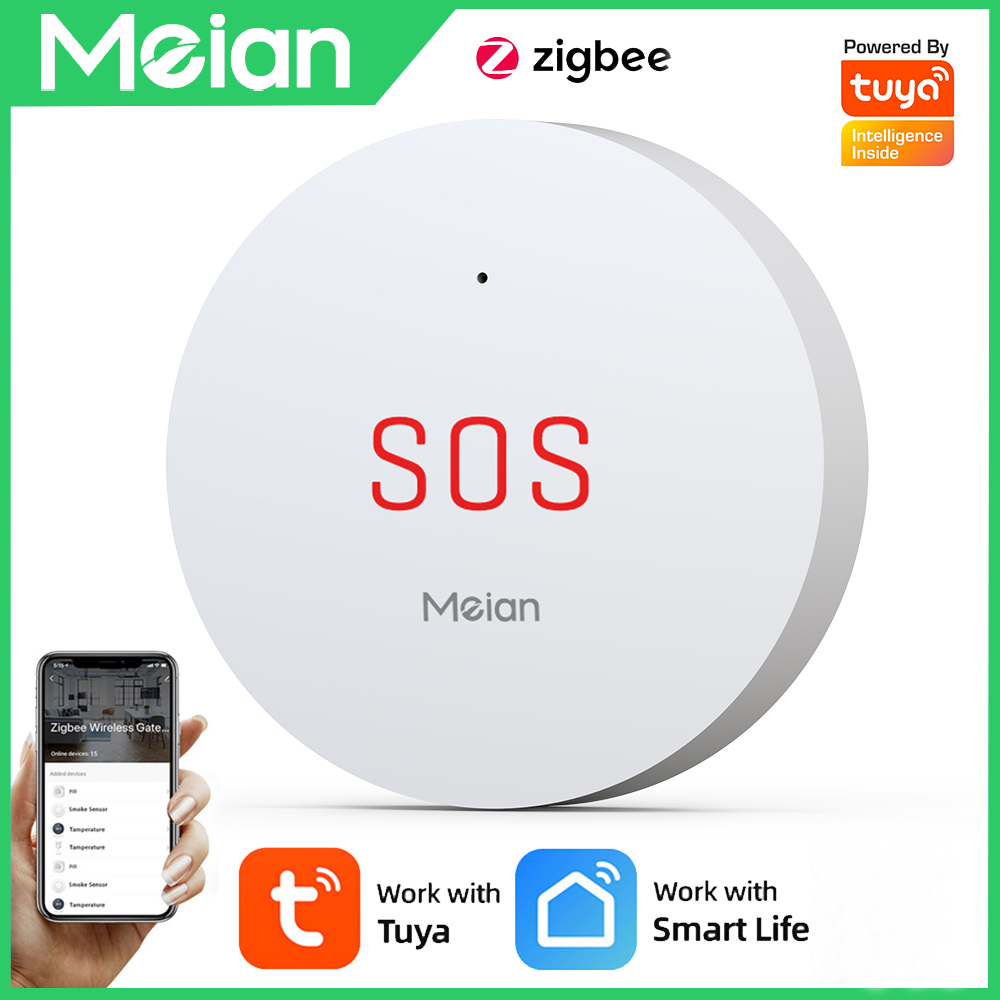 Zigbee 투야 SOS 비상 버튼, 홈 보안 경보 시 - Home Security Siren 리뷰 및 가격