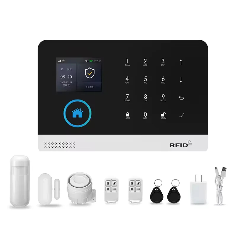 투야 스마트 홈 보안 경보 시스템 키트 ABS 소재 4 - Home Security Using Gsm 리뷰 및 가격