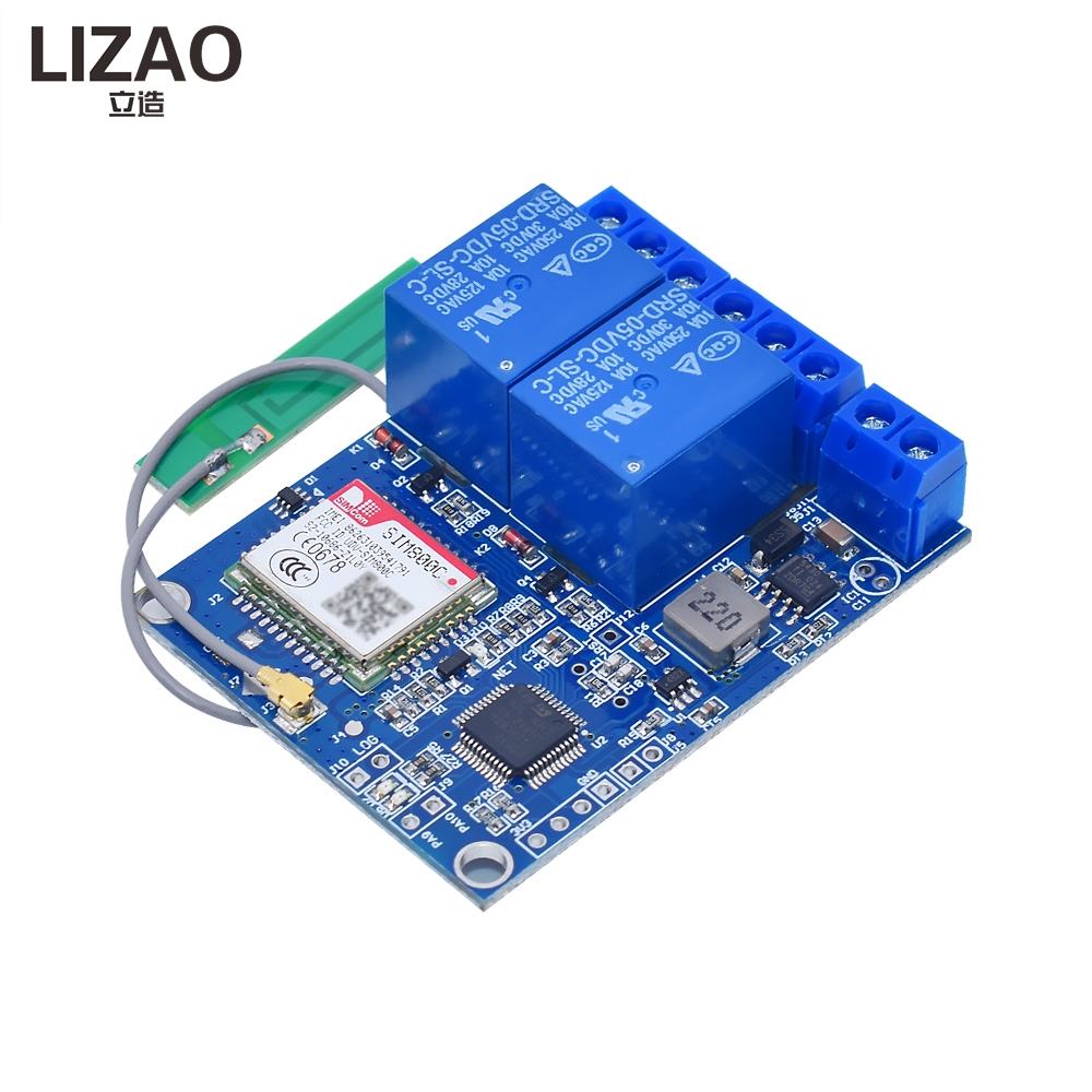 LIZAO 1/2 채널 GSM SMS 컨트롤러 릴레이  - Home Security Using Gsm 리뷰 및 가격