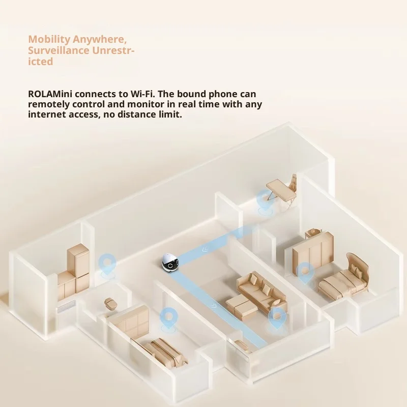 에나봇 롤라 미니 스마트 로봇 지능형 모바일 카메라 홈 - Home Security Wireless Camera 리뷰 및 가격