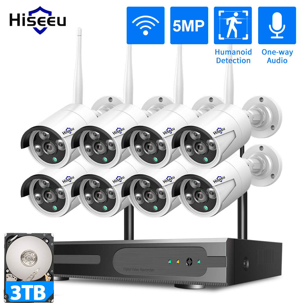 하이시루 3/5/8MP WiFi CCTV 카메라 보안  - Home Security Wireless Camera 리뷰 및 가격