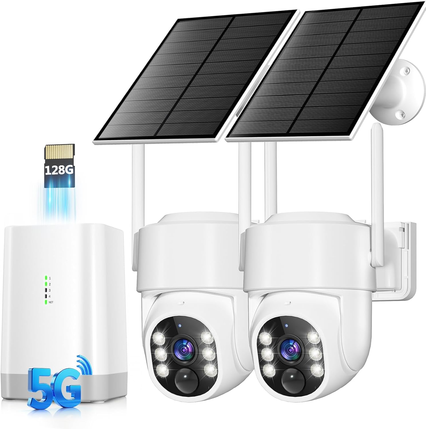 태양광 무선 야외 보안 카메라 360도 회전 기능 탑재 - Home Security Cameras No Subscription 리뷰 및 가격