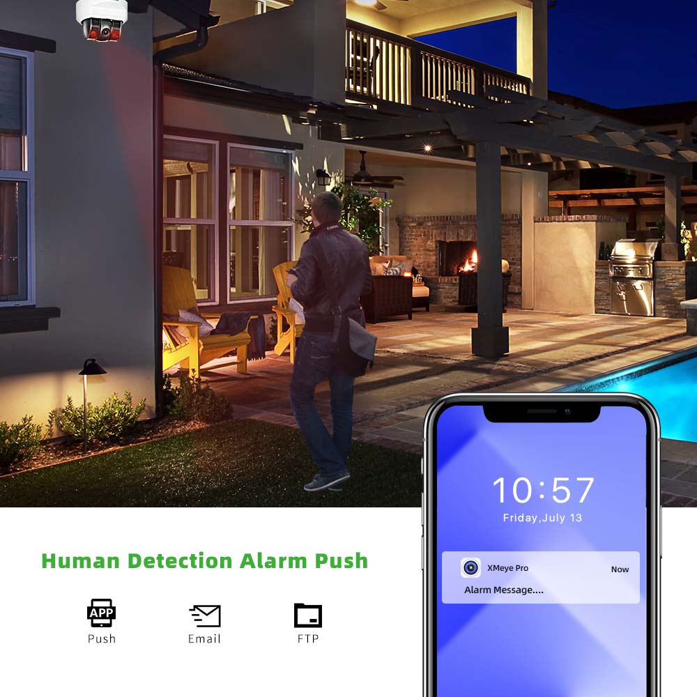 C GC PB 4MP POE IP 카메라, 내장 마이크 - Home Security Adt 리뷰 및 가격