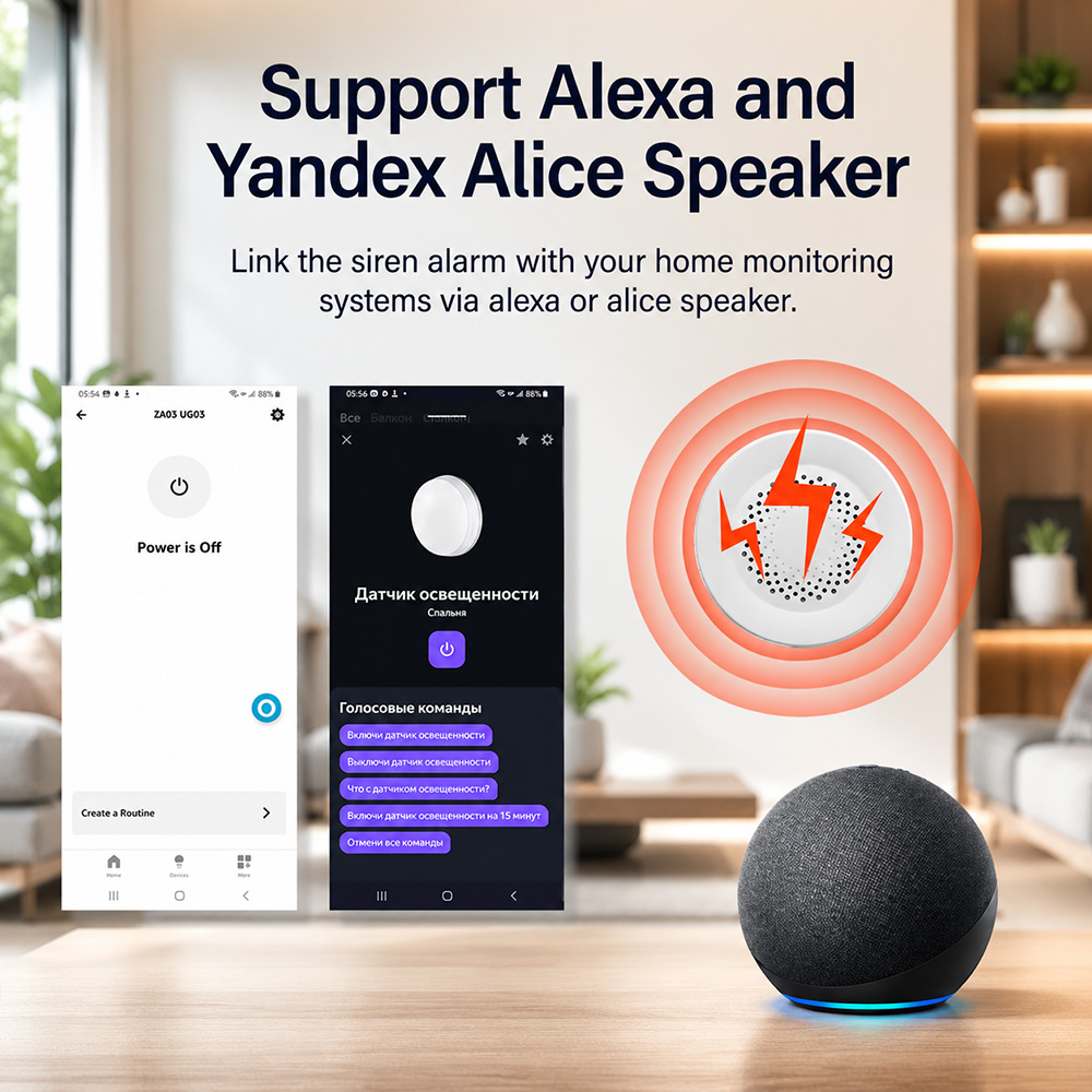 Tuya Zigbee 사이렌 알람 100dB 스마트 버 - Home Security Siren 리뷰 및 가격