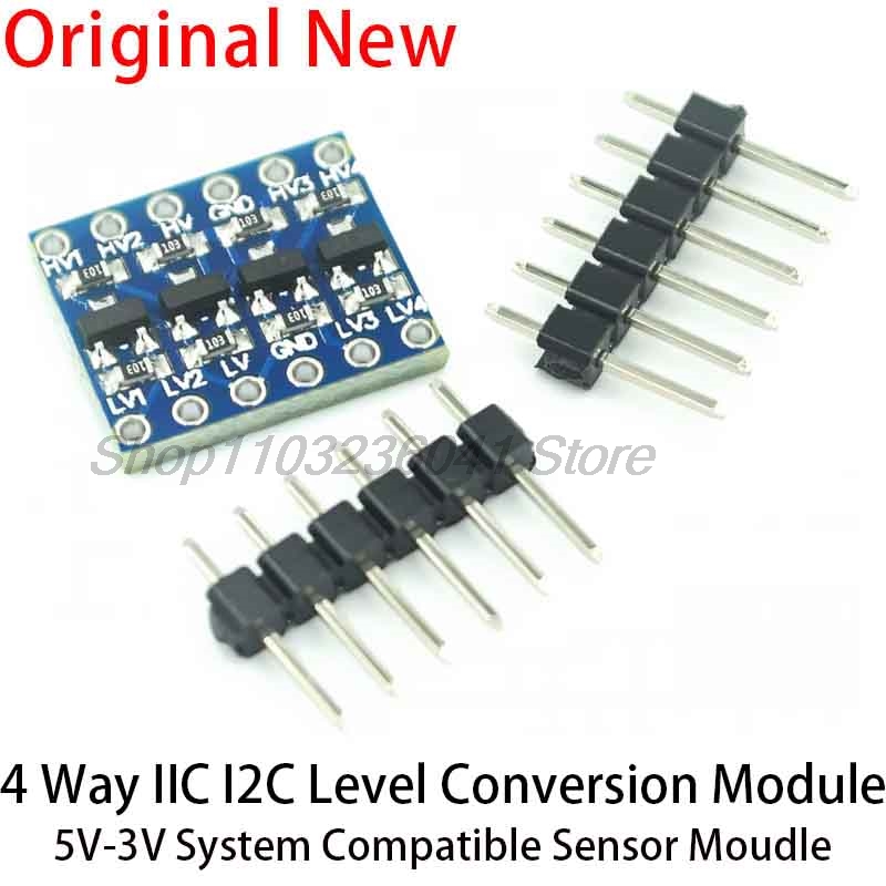 10PCS 4 채널 IIC I2C 로직 레벨 시프터 양 - Home Security Measures 리뷰 및 가격